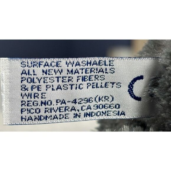 Aurora Bunny Rabbit Plush Gray Realistic Floppy FurryNovelty Gift Spring Lovey - Picture 5 of 7